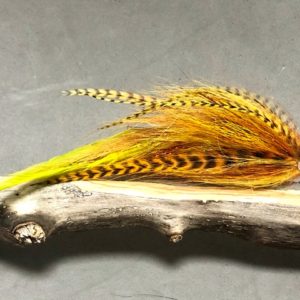 Flat Brim Flies Streamers - Dirty Water Dog orange